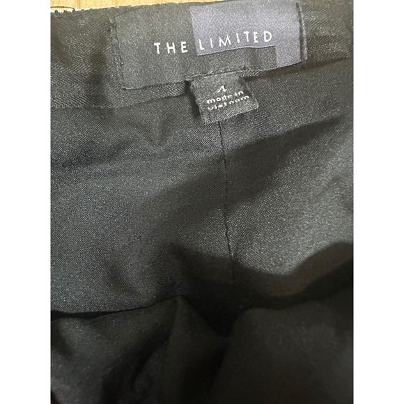 The Limited 4 Straight Pencil Skirt Career Cocktail Black White Pink Aztec Print - Picture 3 of 5